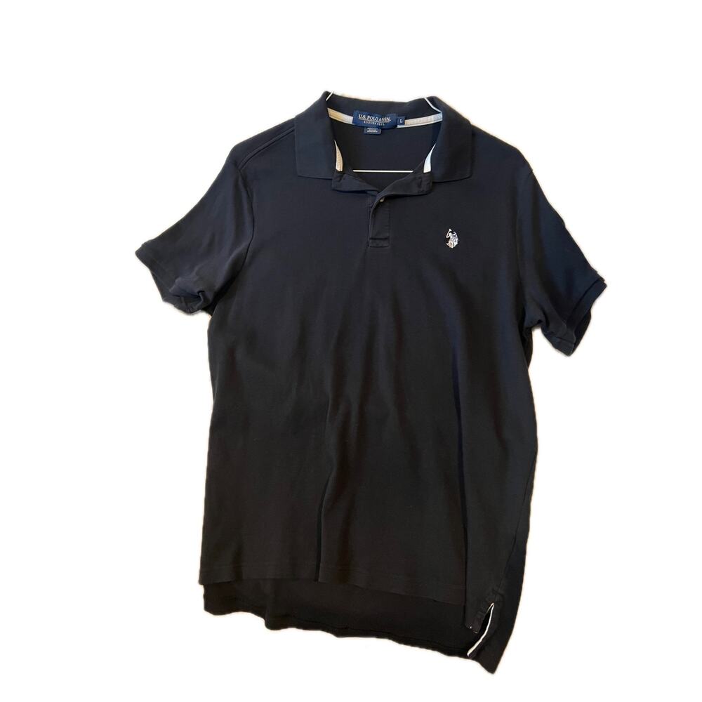 U.S. Polo Assn. Blue Polo Shirt Mens L